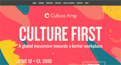 Desktop Screenshot of culturefirst.com