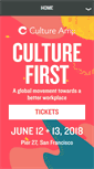 Mobile Screenshot of culturefirst.com