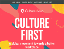 Tablet Screenshot of culturefirst.com